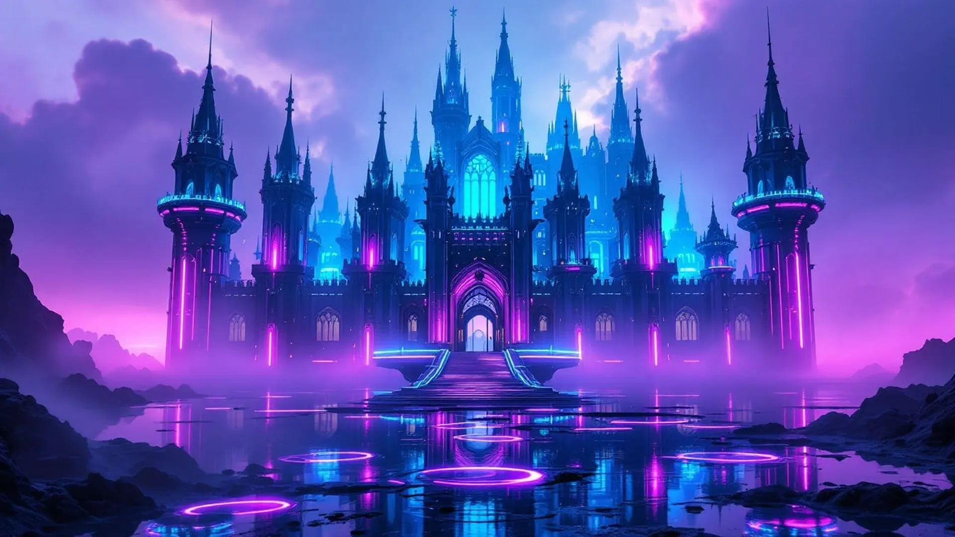 网络赌博城堡夜景全貌 - 菠菜网